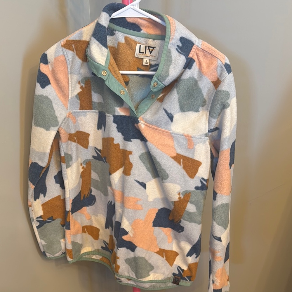 Women's Multicolor Camouflage Sweatshirt